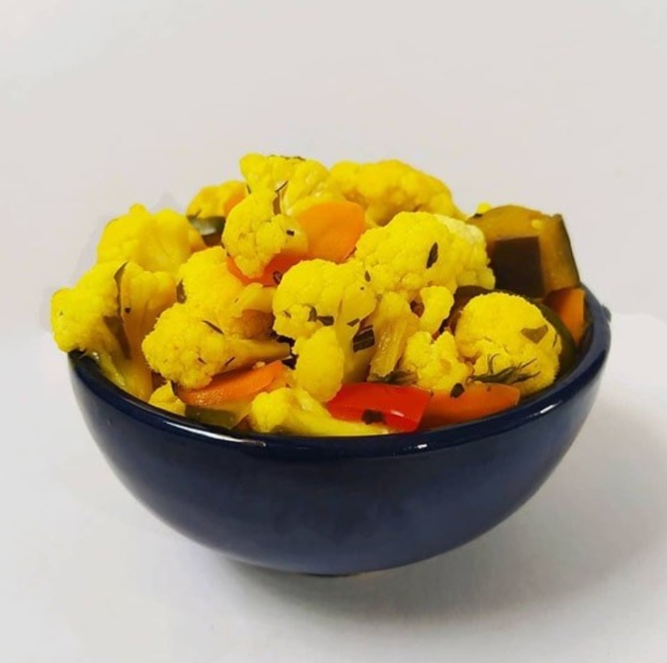 ترشی  کلم مخلوط خانگی