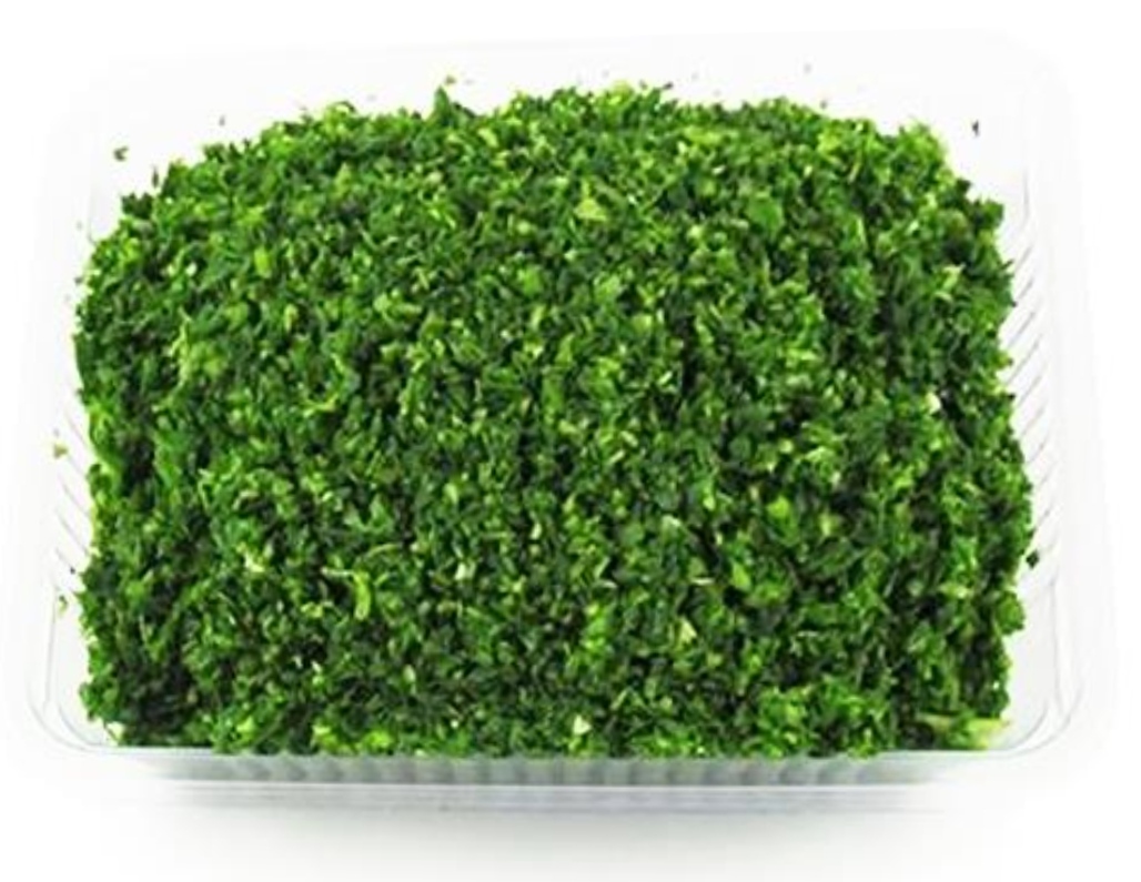 انواع سبزی تازه (شسته و خورد شده)